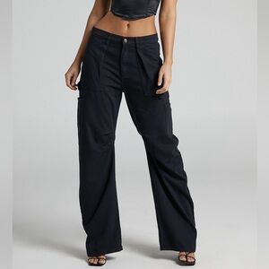 Lioness Miami Vice Black Cargo Pants